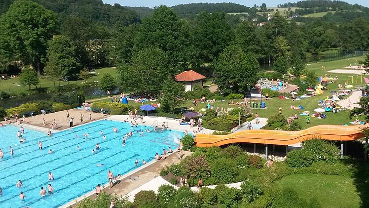 Das Kulmbacher Freibad verzeichnete in der abgelaufenen Saison deutlich weniger Besucher. Foto: Stadtwerke Kulmbach