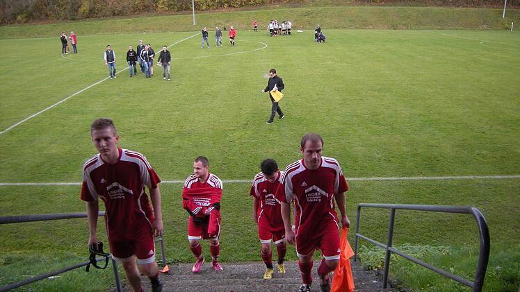 Schnappschuss vom Spiel der Woche in Obereschenbach. Foto: ssp
