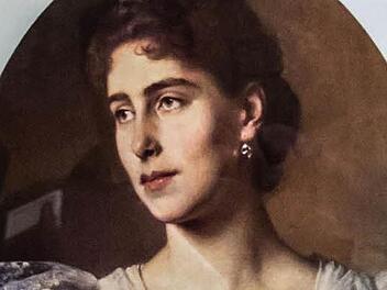 Prinzessin Victoria Melita von Sachsen-Coburg und Gotha, genannt Ducky, war einst Großfürstin von Russland. Zum 140. Geburtstag der Prinzessin stand ihr Leben und Wirken im Zentrum eine poetisch-musikalischen Festivals in der Coburger Ehrenburg. Foto: Jochen Berger