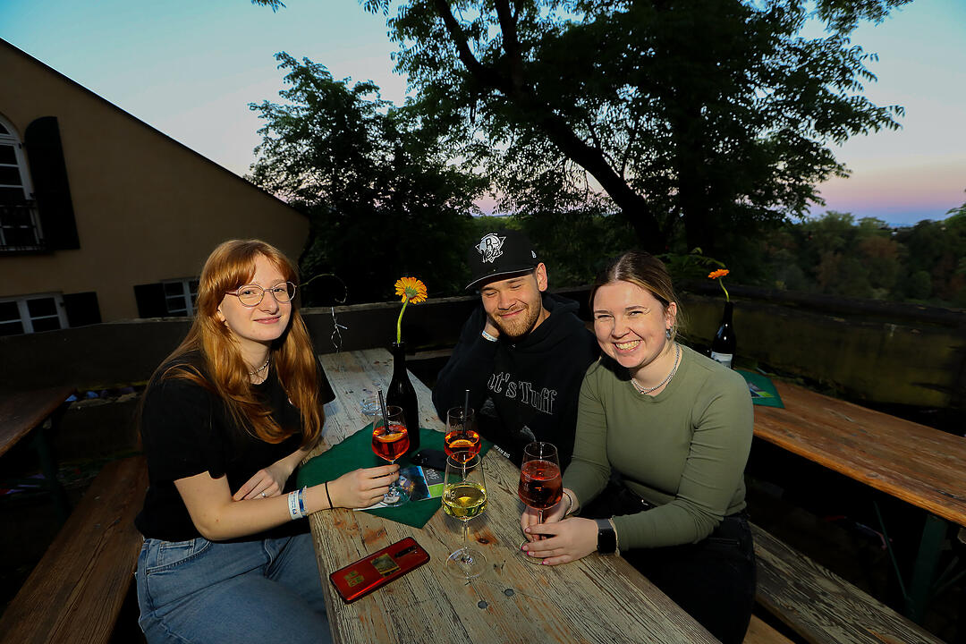 Die Fränkischen Weinprinzessinnen waren zu Gast!