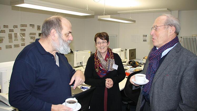 Eindrücke vom Redaktionsfrühstück der Saale-Zeitung. Foto: Ralf Ruppert