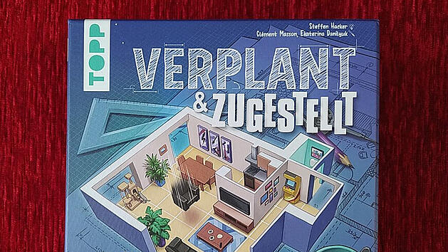 Verplant & zugestellt im Test - Flip-&-Write-Spiel um effektives Möbel-Platzieren