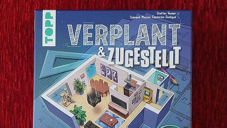 Verplant & zugestellt im Test - Flip-&-Write-Spiel um effektives Möbel-Platzieren