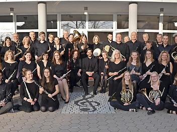Das Städtische Blasorchesters Bayreuth Foto: Anne Müller