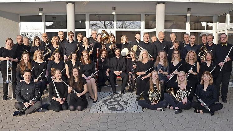 Das Städtische Blasorchesters Bayreuth Foto: Anne Müller
