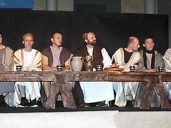 Die Proben für die Passionsspiele in Tettau laufen auf Hochtouren. Foto: privat