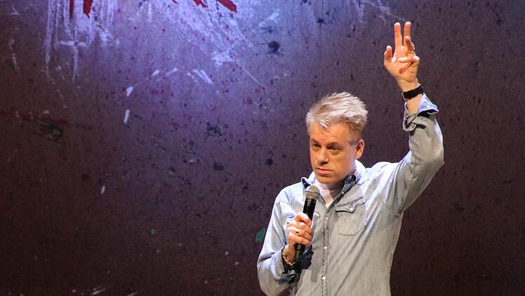 Michael Mittermeier in Bad Kissingen. Foto: Ralf Ruppert