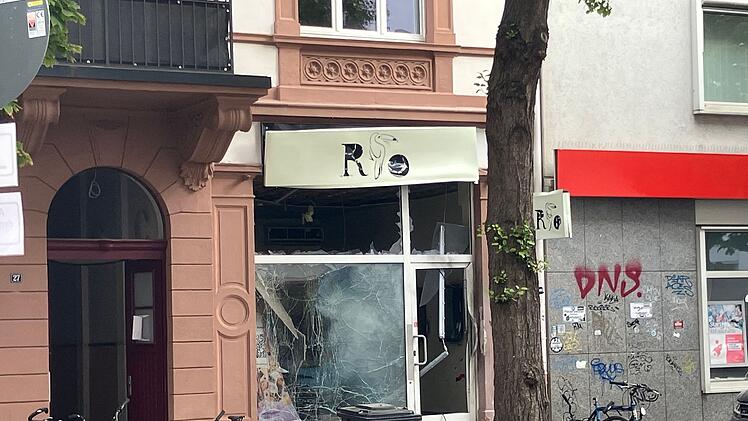 Explosionen in Frankfurt