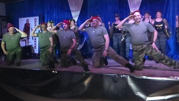 Das Highlight des Abends war der rassige Auftritt der Gaasleithenfeger "Brill Instructions".Foto:  Klaus-Peter Wulf