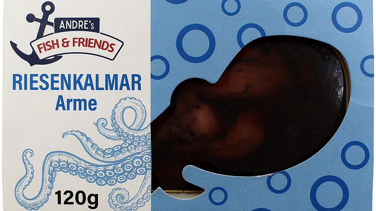 Riesenkalmar von "Andre's Fish & Friends" zurückgerufen