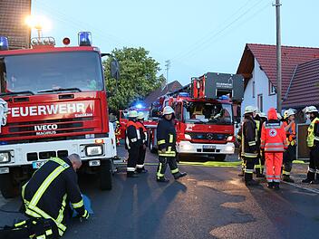 Küchenbrand in Wohnhaus