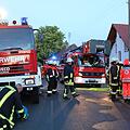 Küchenbrand in Wohnhaus