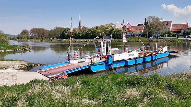 Volkach: F&auml;hre muss gewartet werden - an welchen Tagen sie daher au&szlig;er Betrieb ist