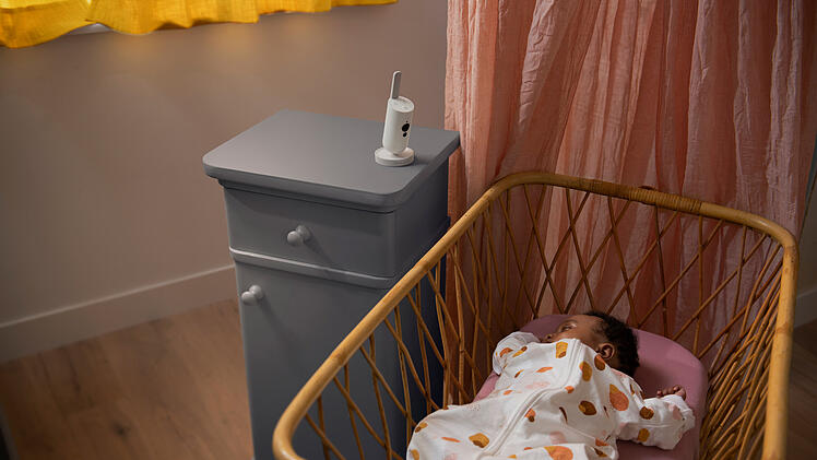 Philips Premium Video- und Babyphone mit Schlaf- und Atmung-Tracking