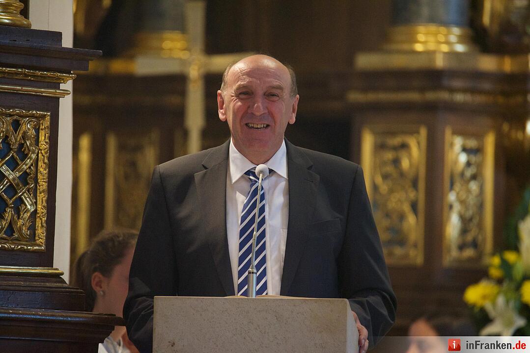 Nach einjähriger Kirchensanierung: Hannberg feiert die Wiedereröffnung der Wehrkirche der Pfarrei Geburt Mariens Hannberg