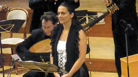 Nuria Rial sang geistliche Werke von Händel und Pergolesi. Foto: ahnert
