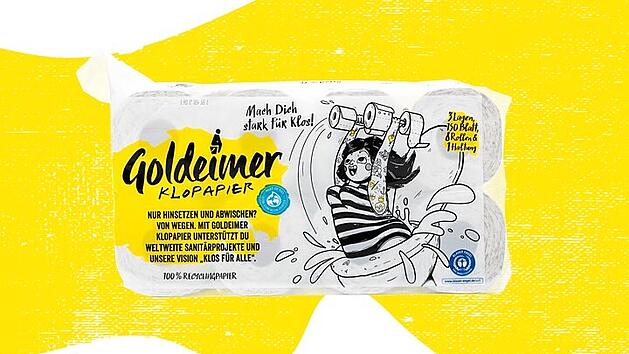 So sieht das Goldeimer-Papier aus!
