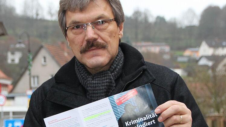 Herbert Markert, Dienststellenleiter der Polizeiinspektion Bad Brückenau, ist alarmiert. Foto: Ulrike Müller