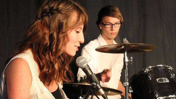 Die Formation "Accoustic Feedback" bei ihrem Auftritt Fotos: fra-press