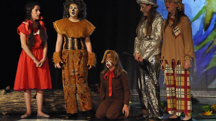 Kindermusical im Kurtheater in Bad Kissingen 2015. Foto: Klopf