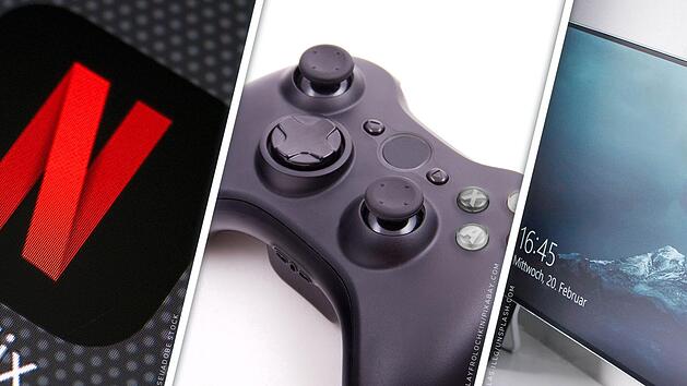 Im November bringt nicht nur Netflix neues auf den Markt. Zudem startet Google seinen Spiele-Streaming-Dienst. Und Windows 10 bekommt ein wichtiges Update.Grafik: Sebastian R&uuml;ger