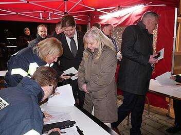 Neujahrsempfang in Münnerstadt.Heike Beudert