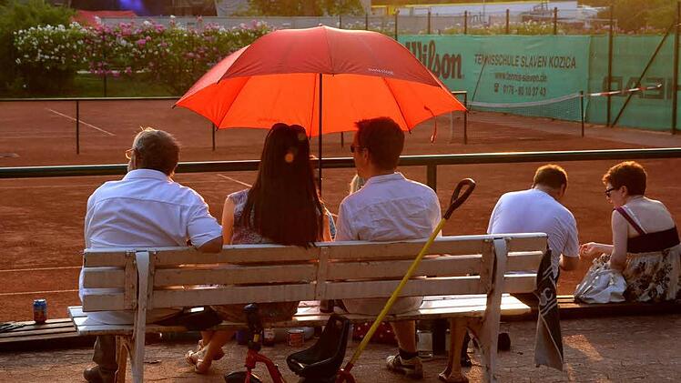 Festival-Atmospräre im Luitpoldpark. Foto: Peter Rauch