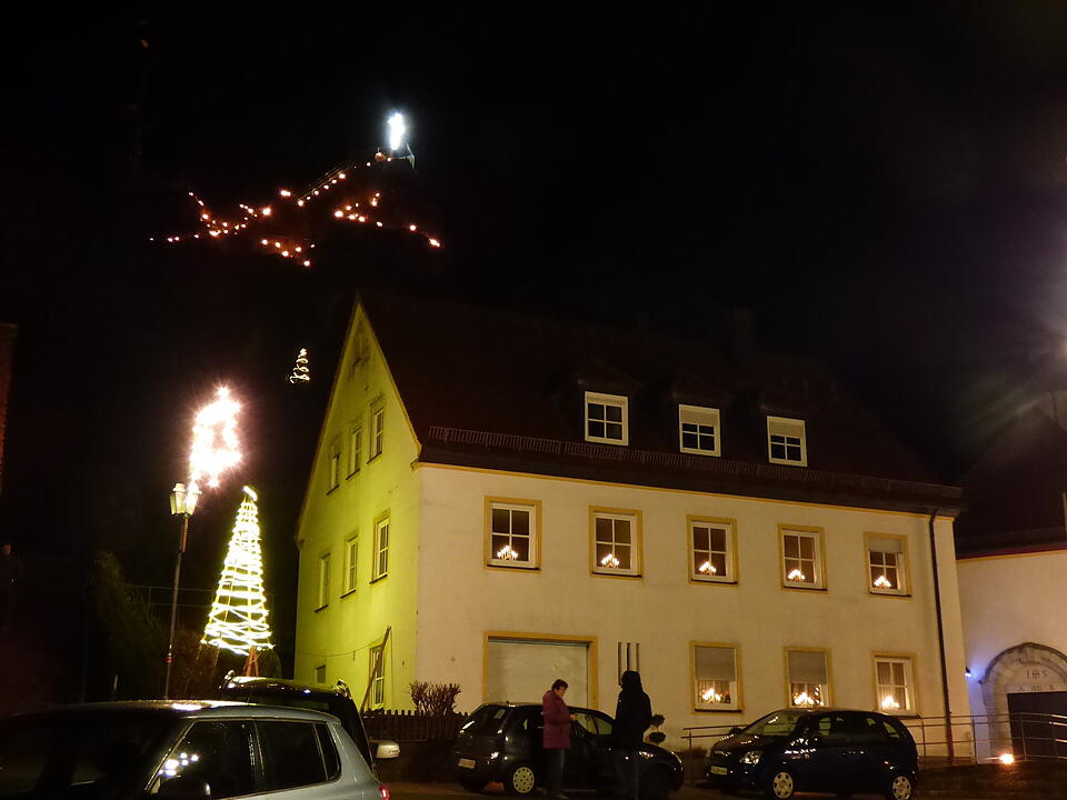 Lichterprozession in Wichsenstein