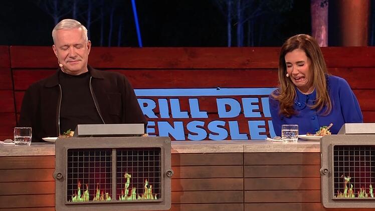 Jurorin Jana Ina Zarrela war not amused. "Iiiih! Oh Gott. Wie isst man das?" Auch Alexander Herrmann war skeptisch.