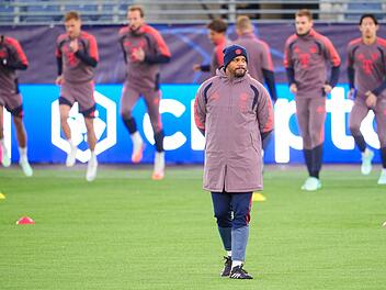 Abschlusstraining FC Bayern M&uuml;nchen vor Champions League