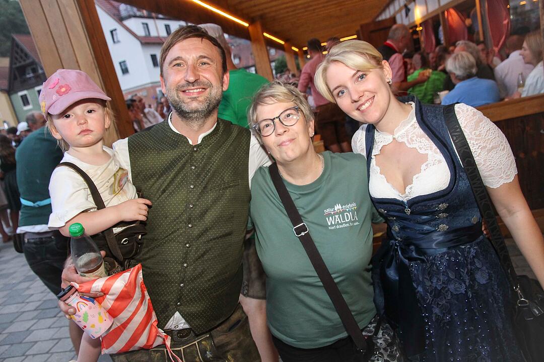 Frontal Party Pur feierte ihre Premiere bei der Bierwoche.
