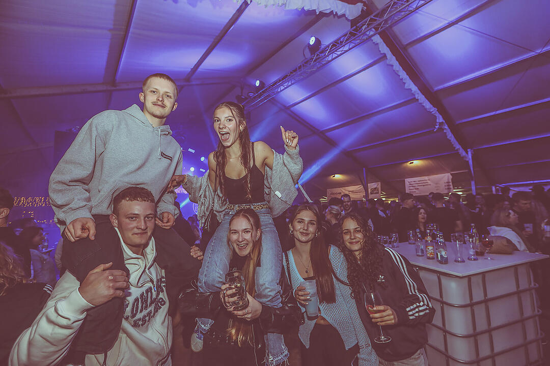 Mit Donny Vox & die Space Brothers, DJ Matze & Franky