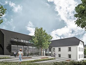 So stellt sich der Architekt das Bürger- und Pilgerzentrum in Marienweiher vor.