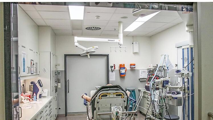 Blick in die Notaufnahme: Trotz Corona ist die ärztliche Versorgung am Klinikum nicht gefährdet. Foto: Archiv/Sebastian Schanz