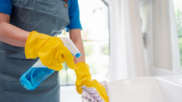 Bad putzen, Badreiniger, Putzmittel