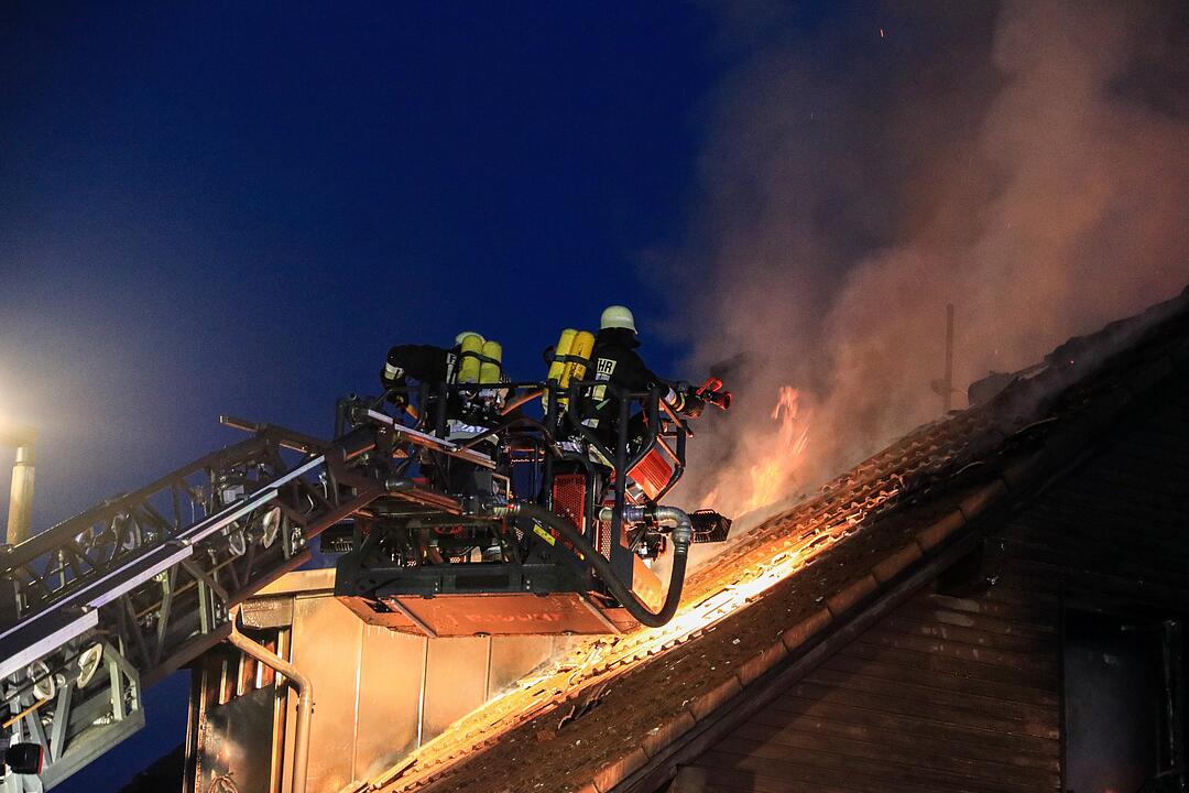 Brand in Frensdorf