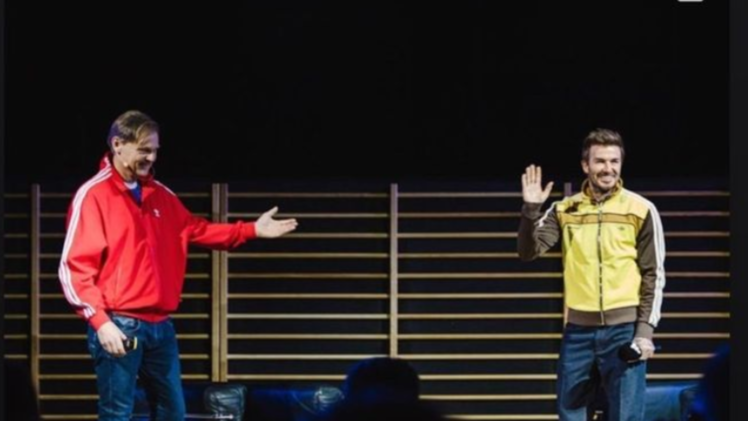 Herzogenaurach: Superstar David Beckham zu Besuch bei Adidas