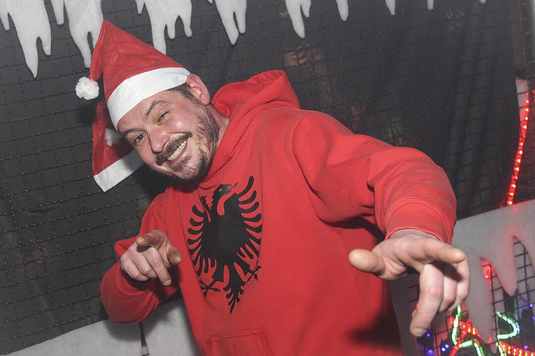 Partystimmung an Heiligabend