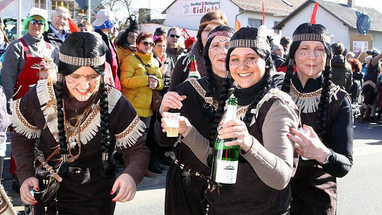 Impressionen vom Faschingsumzug in Neukenroth. Foto: Michael Wunder