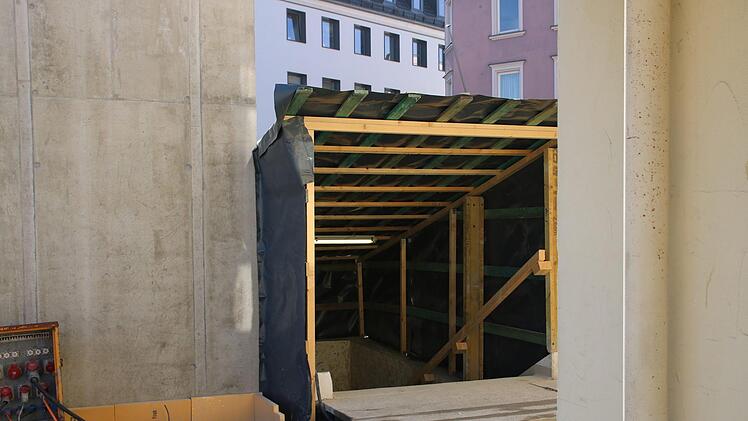 Mit einer Stahl-Glas-Konstruktion sollen die Treppenhäuser ansprechend gestaltet werden. Foto: Katrin Geyer