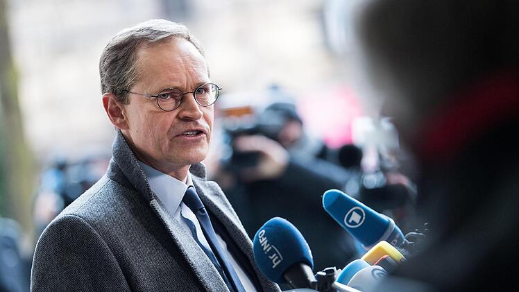 Berlin: Michael Müller (SPD), Regierender Bürgermeister von Berlin Foto: Bernd von Jutrczenka/dpa