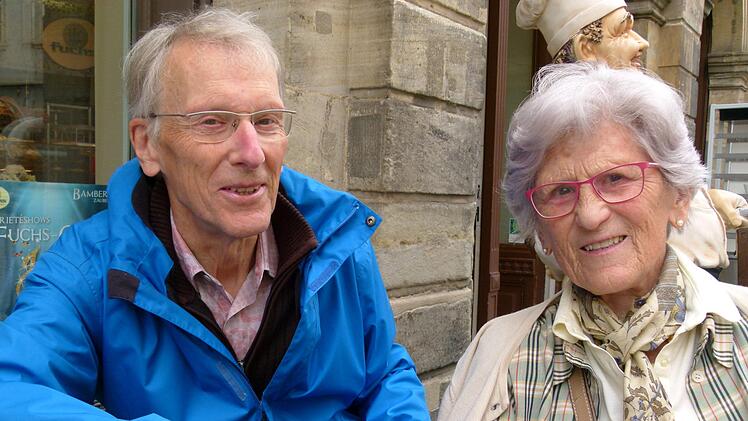 Die Geschwister Hermann und Margarete Koppe stammen aus Troppau und haben in Bamberg eine neue Heimat gefunden.