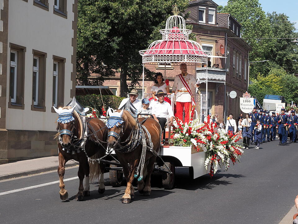 Der sonnt&auml;gliche H&ouml;hepunkt des Rakoczy-Fest.