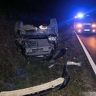 Unfall zwischen Oberharnsbach und Birkach