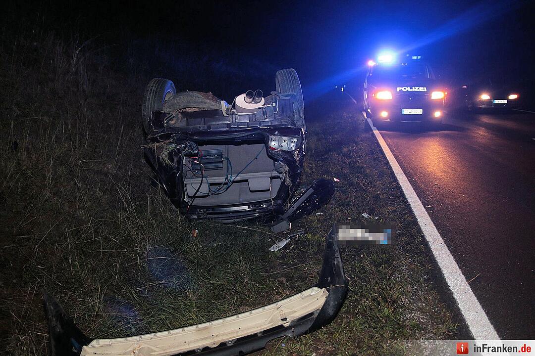 Unfall zwischen Oberharnsbach und Birkach