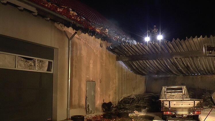 In der Nacht auf Freitag hat es in Unterfranken gebrannt. Foto: Christian Licha