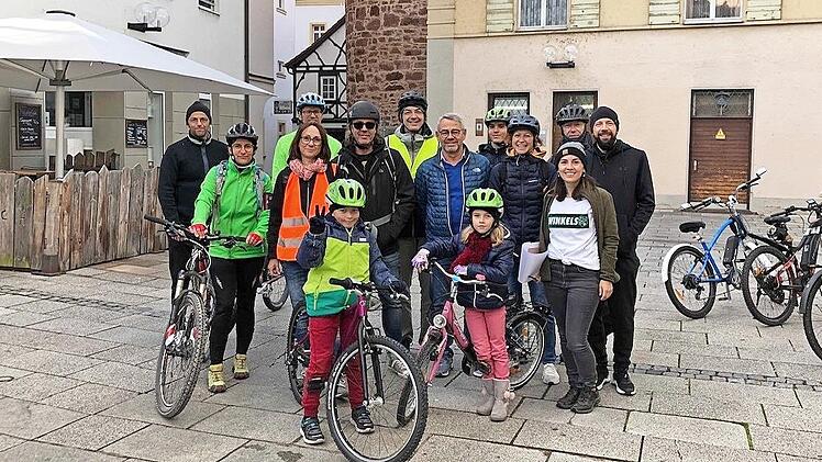 Radfahrerinnen und Radfahrer aus Bad Kissingen sind an Samstagen die Wege in die Innenstadt abgefahren. Es gibt noch einiges zu tun.
