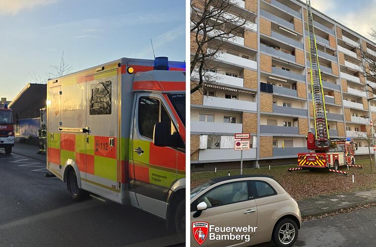 Bamberger Schüler schlagen Alarm - "Flammenschein an Wohnkomplex"