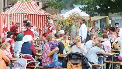 Zahlreiche Besucher nicht nur aus Münnerstadt kamen.  Foto: Dieter Britz