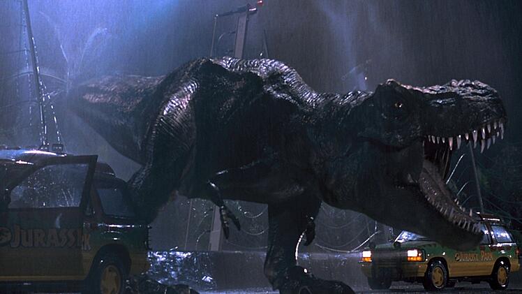 Dank modernster CGI- und Animatronik-Technik sahen die Dinos im "Jurassic Park" absolut echt aus.